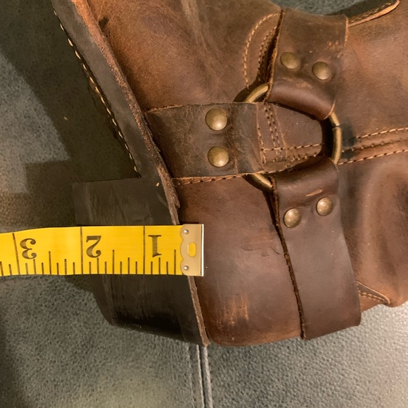 Frye Brown Leather Men's Oil Resistant Boots Made in USA - Picture 10 of 13